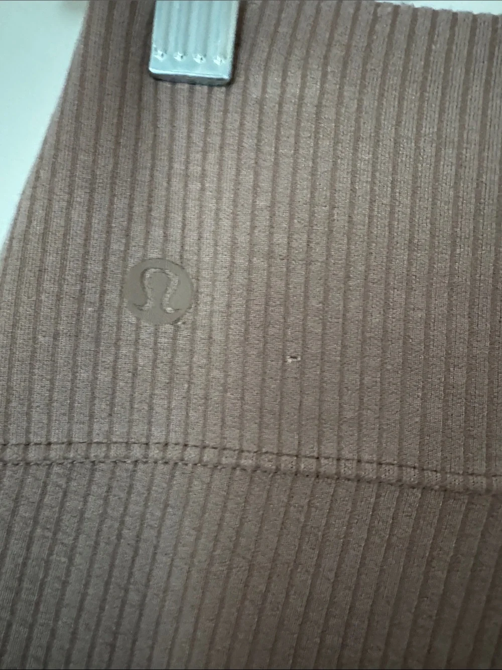 lululemon athletica Ribbed Wide-Leg Pants in Taupe Brown